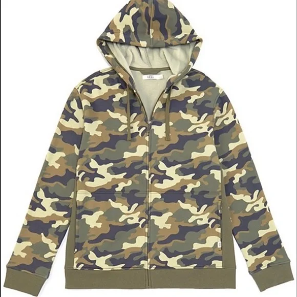 🍃🔆 UGG® Australia Camo Gordon Full-Zip Hoodie🔆🍃 - Picture 5 of 12